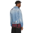 Diesel Blue Denim Nhill-Tm Jacket