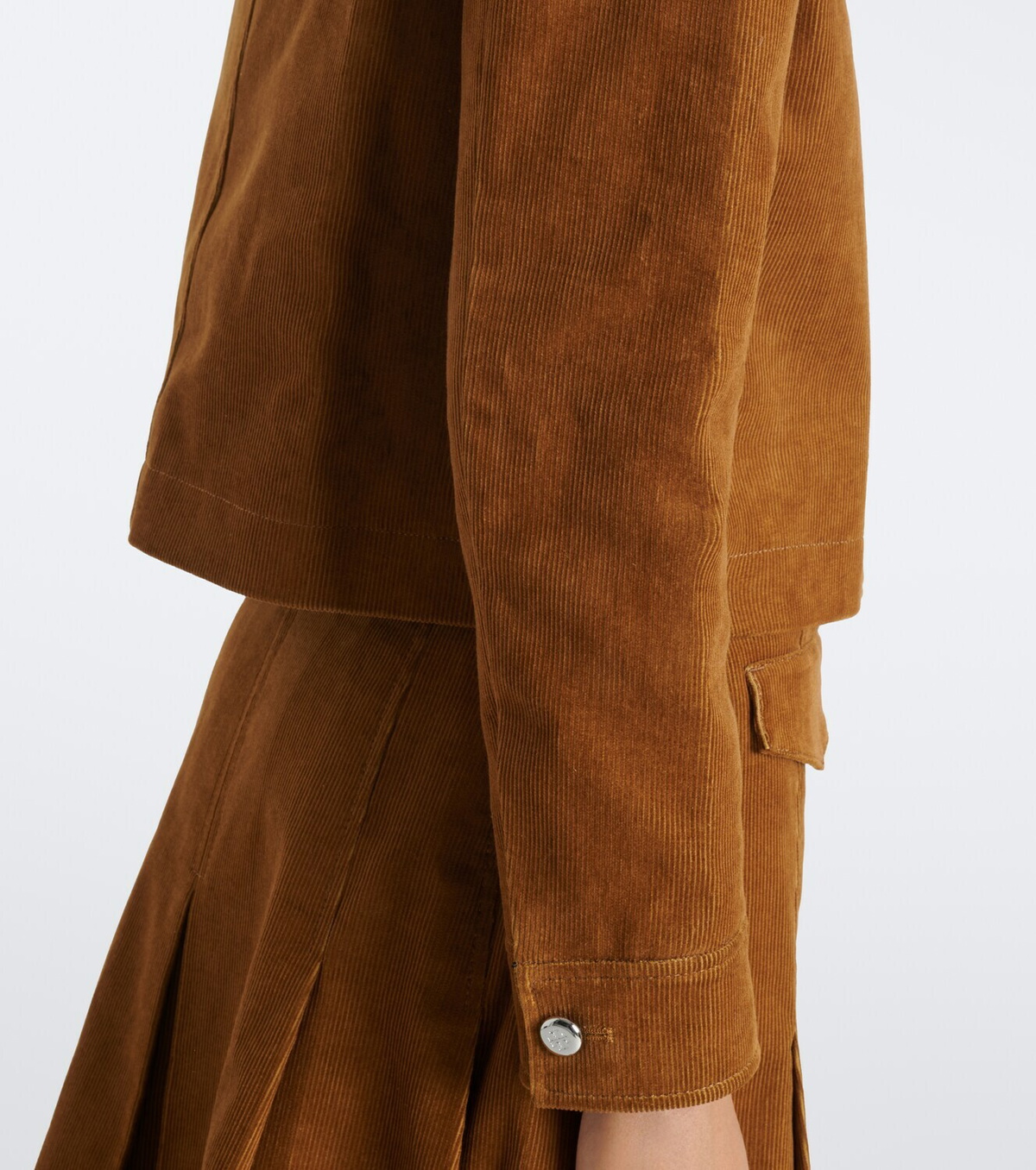 Tory Burch Cropped cotton corduroy jacket
