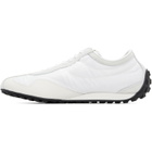 BALMAIN White Racing Low Sneakers
