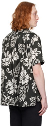 sacai Black & White Floral Shirt