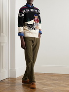 Polo Ralph Lauren - Fair Isle Intarsia Embroidered Wool-Blend Sweater - Multi