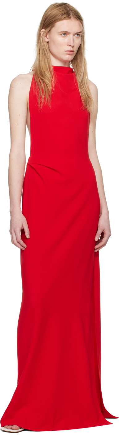 Proenza Schouler Red Faye Maxi Dress Proenza Schouler