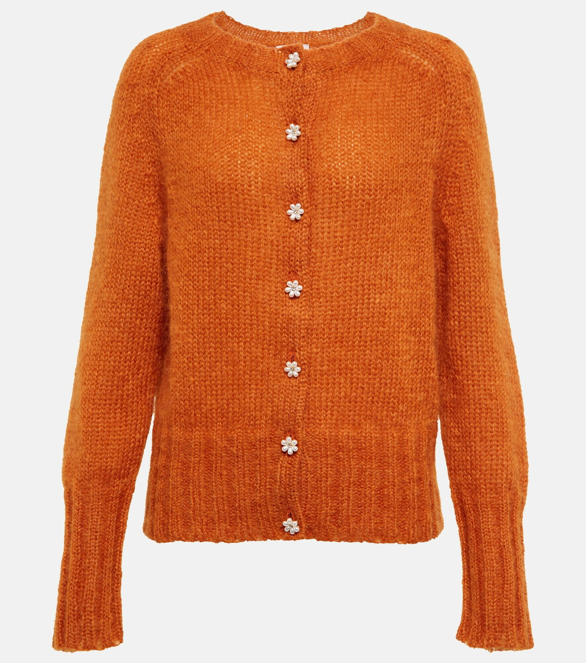 Erdem - Vanessa mohair-blend cardigan