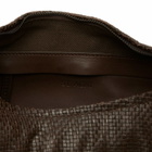 ST. Agni Women's Woven Large Bon Bon Bag in Coffee 