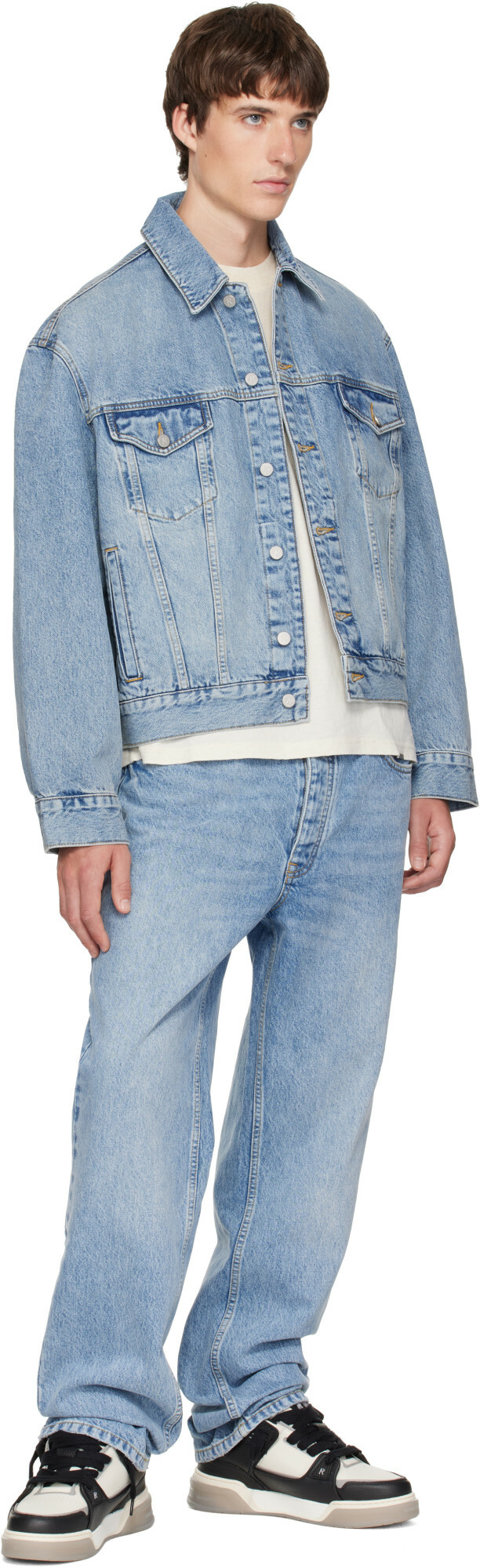 Represent Blue Denim Trucker Jacket
