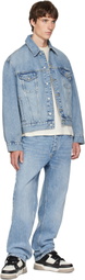 Represent Blue Denim Trucker Jacket