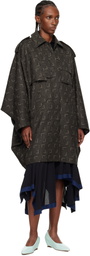 Kiko Kostadinov Brown Statsinger Coat