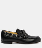 Proenza Schouler Leather boat shoes