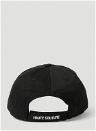 VETEMENTS - Maison De Couture Baseball Cap in Black
