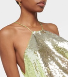 Dorothee Schumacher Glittering Nights sequined halterneck top