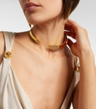 Versace Crystal-embellished choker