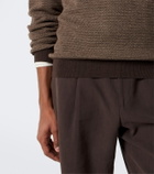 Frescobol Carioca Heitor quarter zip sweater