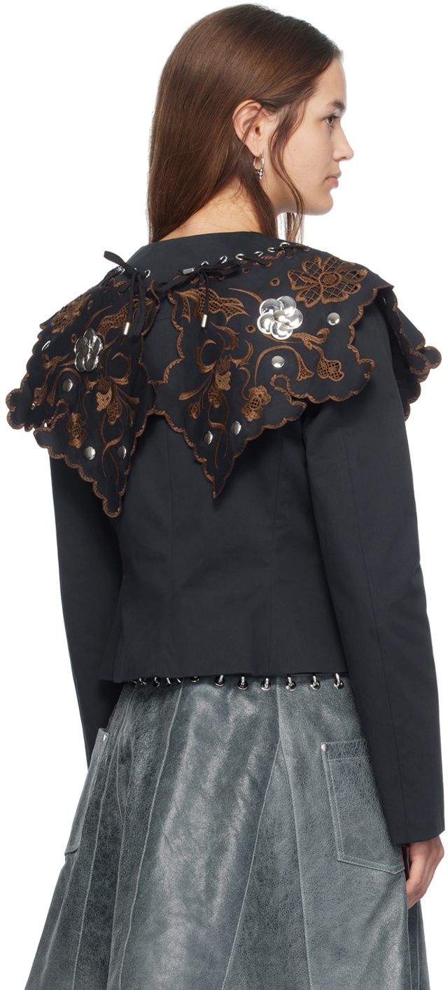 Chopova Lowena Navy Pookie Jacket