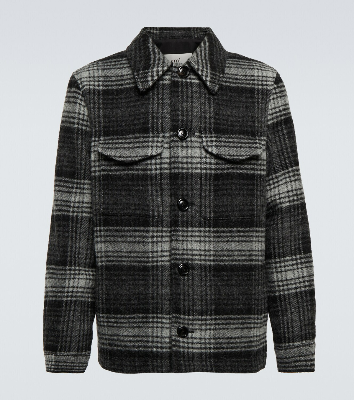 Ami Paris Checked wool jacket AMI