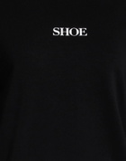 Shoe Womens Sweatshirt in Black