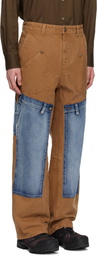 Andersson Bell Brown & Blue Re-Make Carpenter Jeans