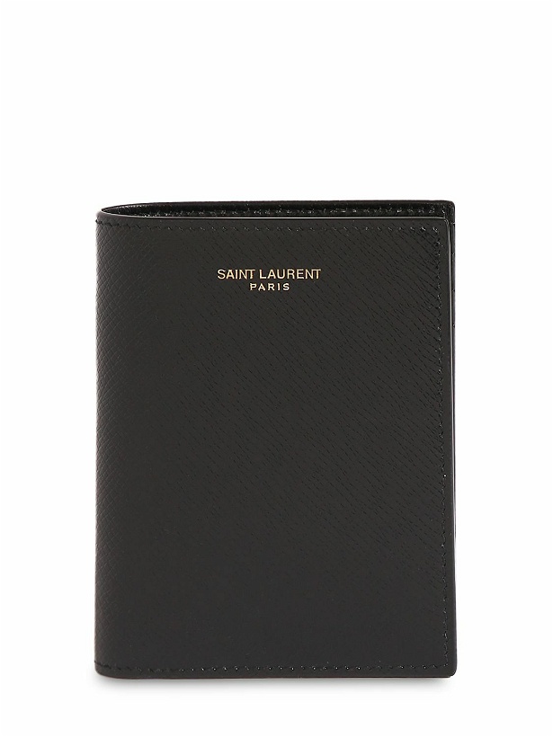 Photo: SAINT LAURENT - Saint Laurent Leather Card Wallet