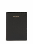 SAINT LAURENT - Saint Laurent Leather Card Wallet