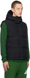 Lacoste Black Croc Down Vest