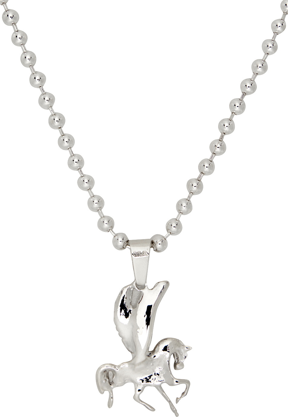 Martine Ali Silver Pegasus Necklace