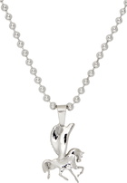 Martine Ali Silver Pegasus Necklace
