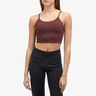 Adanola Women's Ultimate Tank Bra Top in Burgundy