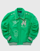 Represent Cherub Wool Varsity Jacket Green - Mens - College Jackets