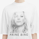 Anine Bing Women's AVI Kate Moss T-Shirt in White