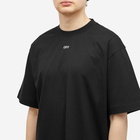 Off-White Men's Vibe Arrow Skate T-Shirt in Black/Aqua