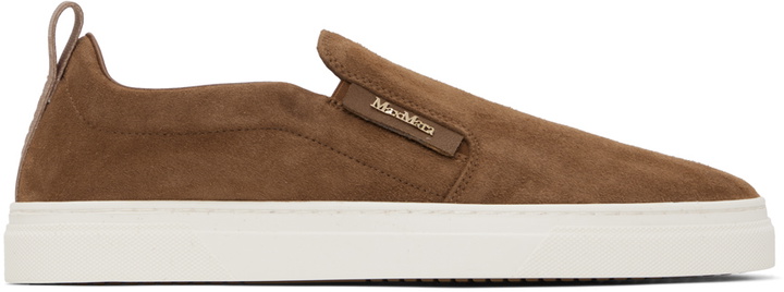 Photo: Max Mara Brown Tia Low Top Sneakers