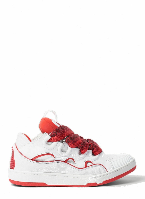 Photo: Lanvin - Curb Sneakers in Red