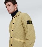 Stone Island Cotton-blend quilted jacket