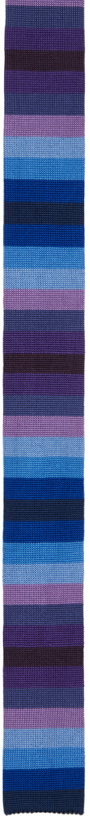 Photo: Paul Smith Blue & Purple Knit Tie
