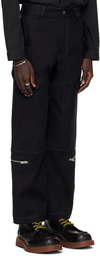 Dion Lee Black Tactical Cargo Pants