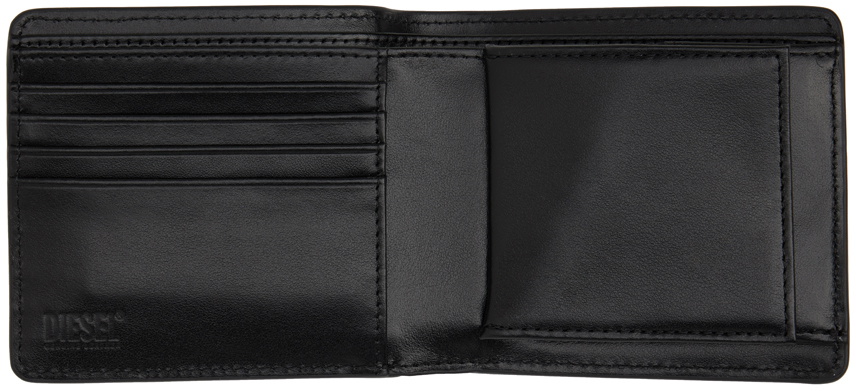 ぷ  DIESEL Holi-D Bi Fold Coin S 3d Diesel Black Holi-D Bi Fold Coin S 3d Wallet Diesel