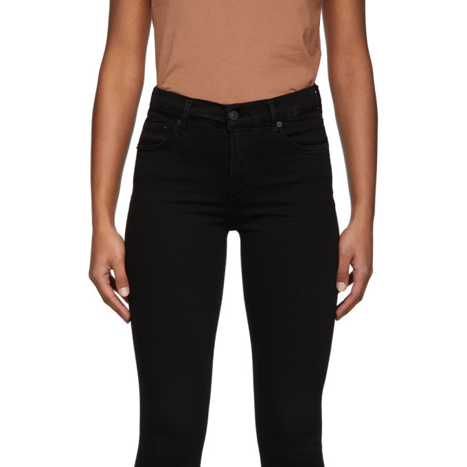 Citizens of humanity rocket best sale crop black