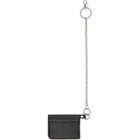 Vivienne Westwood Black Flat Chain Card Holder