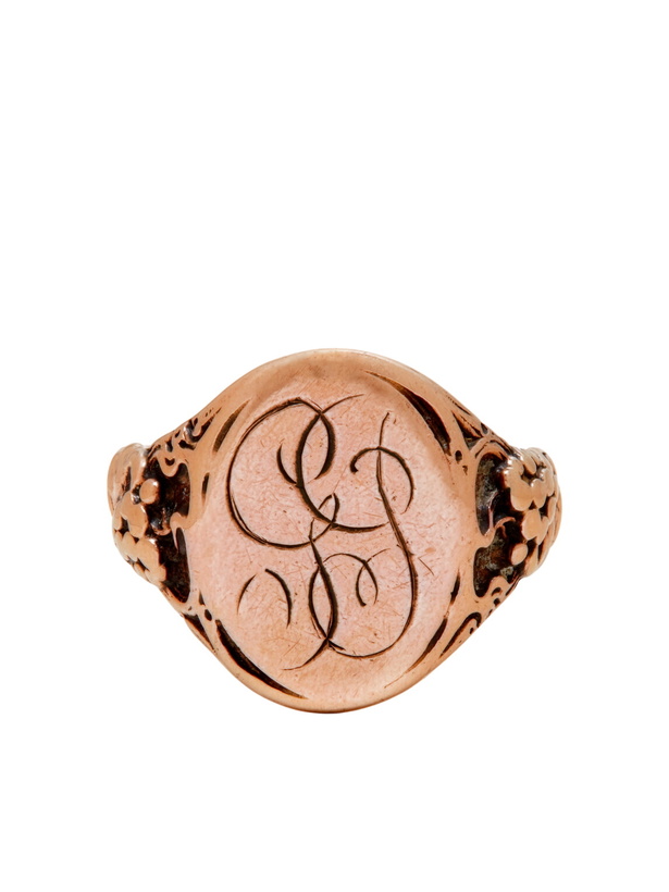 Photo: FOUNDWELL - Vintage 1920s 10-Karat Gold Ring - Gold