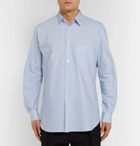 Comme des Garçons SHIRT - Striped Cotton-Poplin Shirt - Men - Light blue