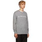 Undercover Grey Wool and Cashmere Sweater