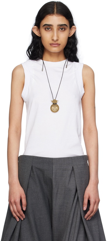 Photo: HODAKOVA White T-Shirt Tank Top