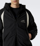 Balenciaga Logo cotton hoodie