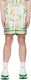 Casablanca Multicolor Printed Shorts