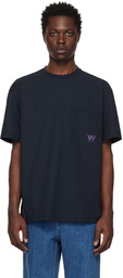 Wooyoungmi Navy Patch Pocket T-Shirt