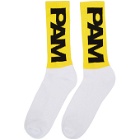 Perks and Mini Yellow and White SL Sport Socks