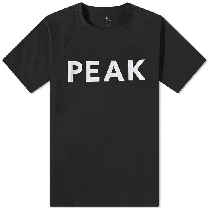 Photo: Snow Peak Reflective Print Tee