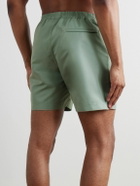 Sunspel - Straight-Leg Mid-Length SEAQUAL®-Blend Swim Shorts - Green
