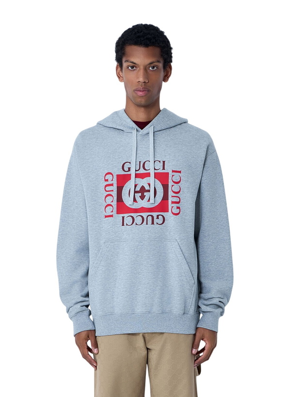 Photo: Gucci Logo Motif Hooded Sweatshirt