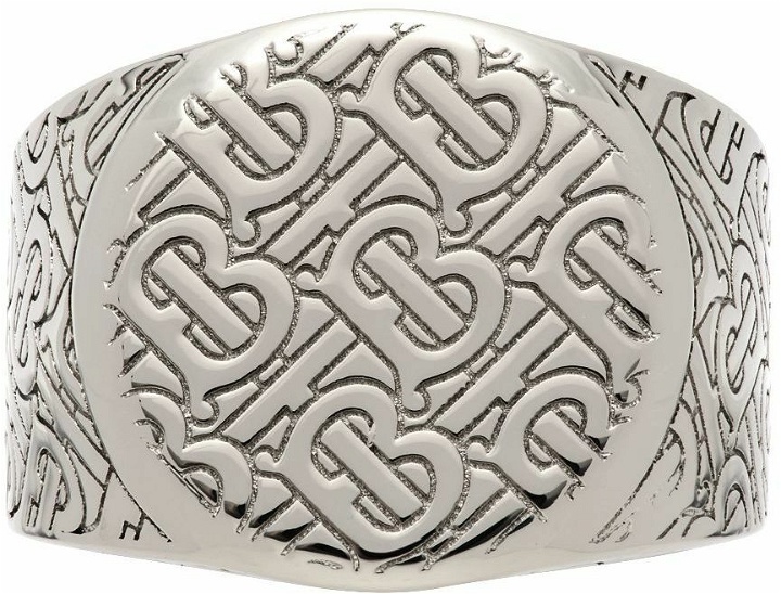 Photo: Burberry Silver Monogram Ring