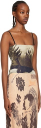 ELLISS SSENSE Exclusive Brown Grab My Body Too Bodysuit